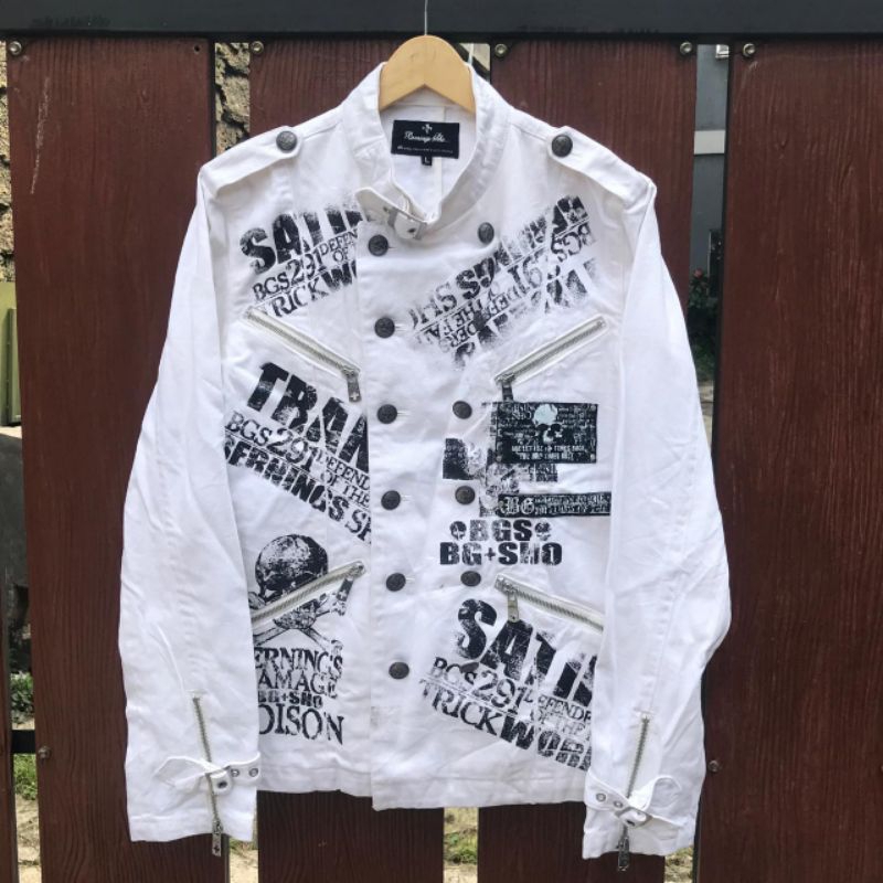 berning sho y2k jacket