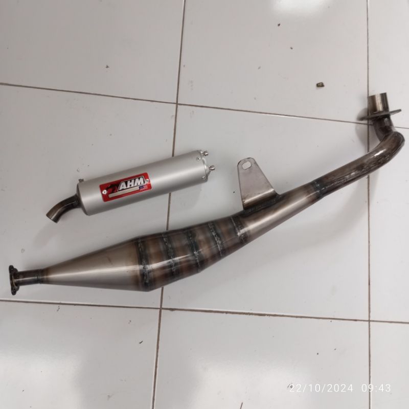 KNALPOT RACING SUZUKI RC100/BRAVO