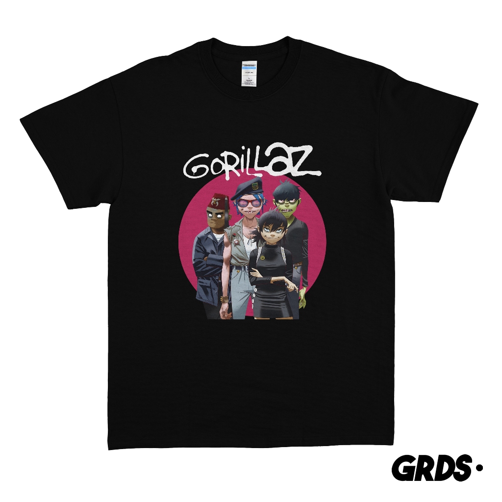 KAOS GORILLAZ / T-SHIRT BAND GORILLAZ