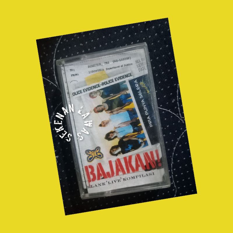 Kaset Slank - Bajakan (Pita Melar 1 Detik)
