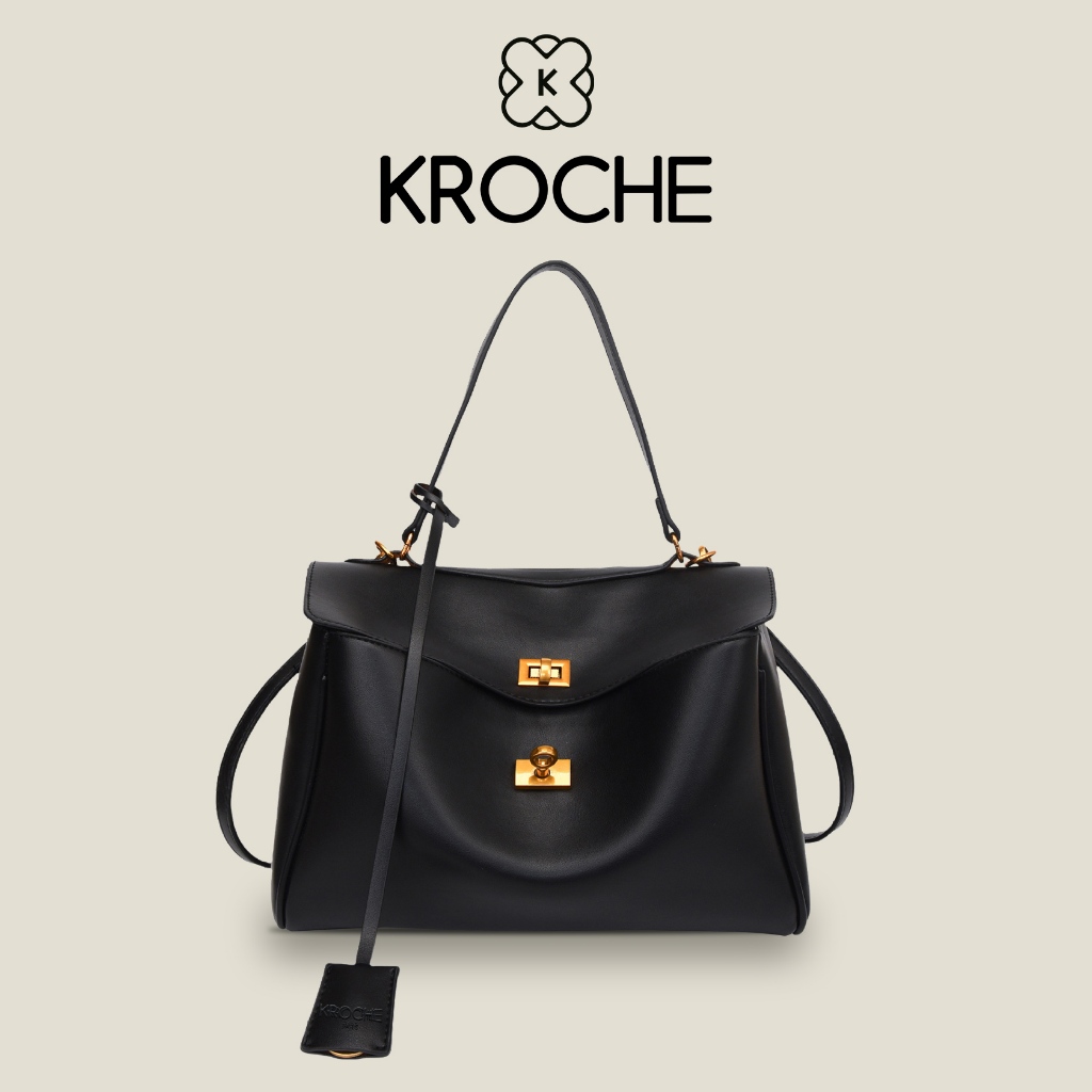 Kroche - Harper Tas Wanita Terbaru 2025  Tas Wanita Import Totebag Wanita Shoulder Bag Gaya Casual B