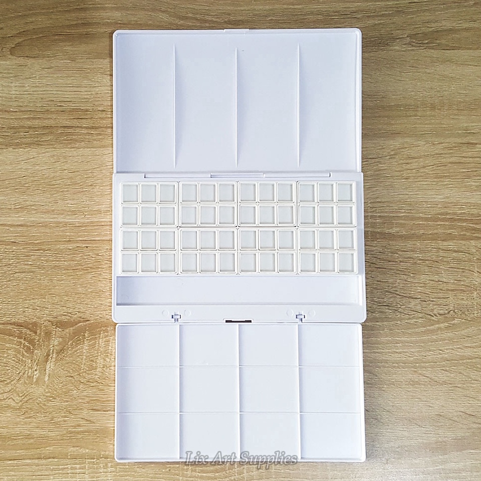 

KODE K48Q VTec Empty Waterlor Plastic Box Set 48 Half pan Palette NBX48