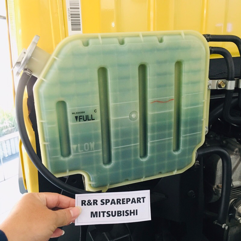 TABUNG RADIATOR CANTER EURO 4 ORIGINAL MITSUBISHI ML335966 TANK RADIATOR SURGE Tangki air radiator c