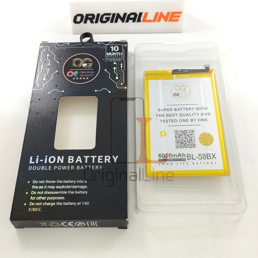 BATERAI BL-58BX / BL58BX / INFINIX HOT 9 PLAY / 10 PLAY / BATTERAI OG