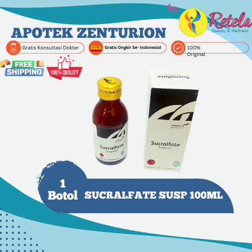 SUCRALFATE 500MG/5ML SUSP 100ML/SUCRALFATE/ASAM LAMBUNG/MAAG