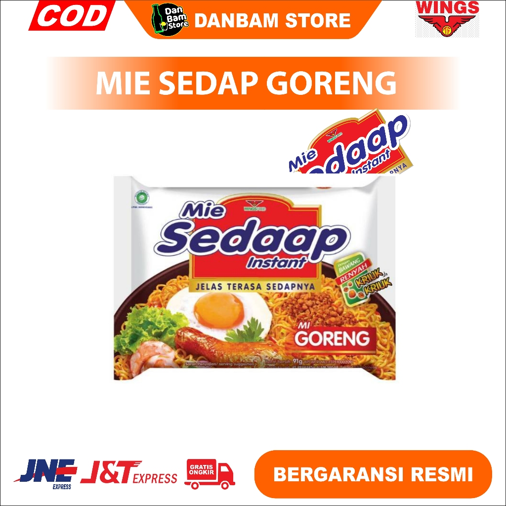 

Mie Sedaap Goreng Instant 90gr