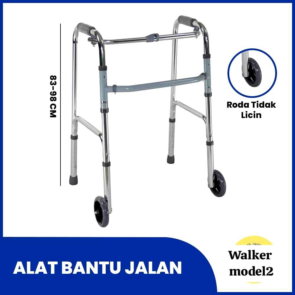 Walker Alat Bantu Jalan Lansia Manula  RodaWalker