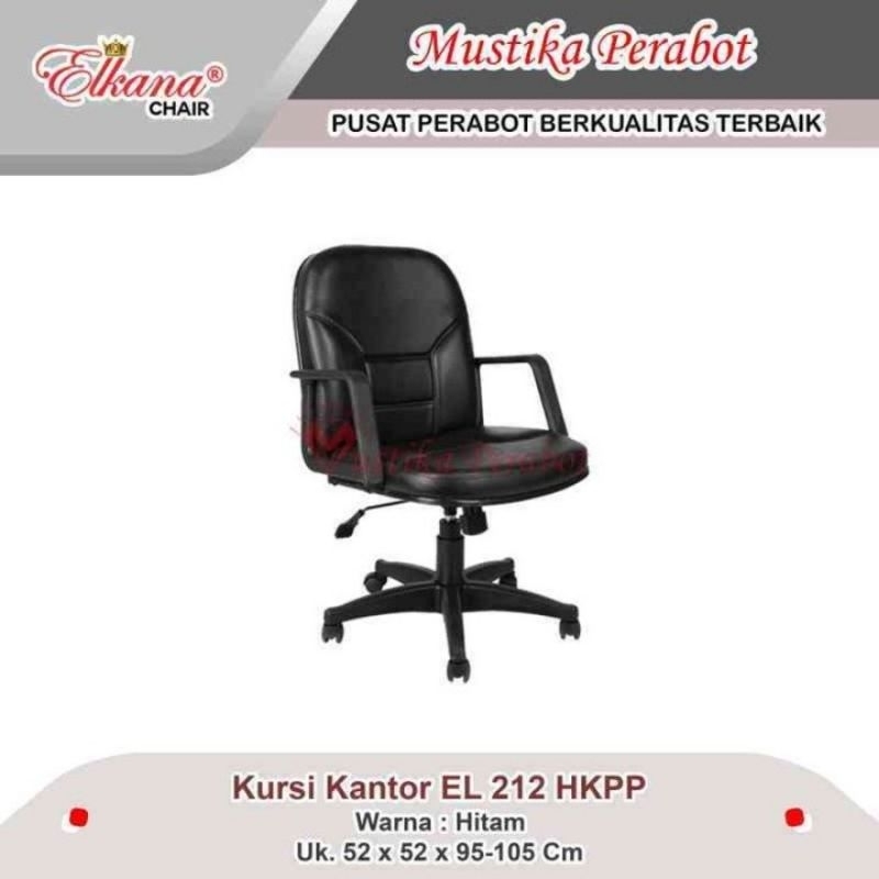 KURSI PUTAR MANAGER HITAM