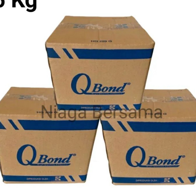 

KI3 Lem Putih Q Bond 5 Kg PVAC Untuk Kayu dan Kes