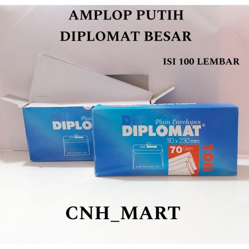 

100 Pcs Amplop Besar Diplomat