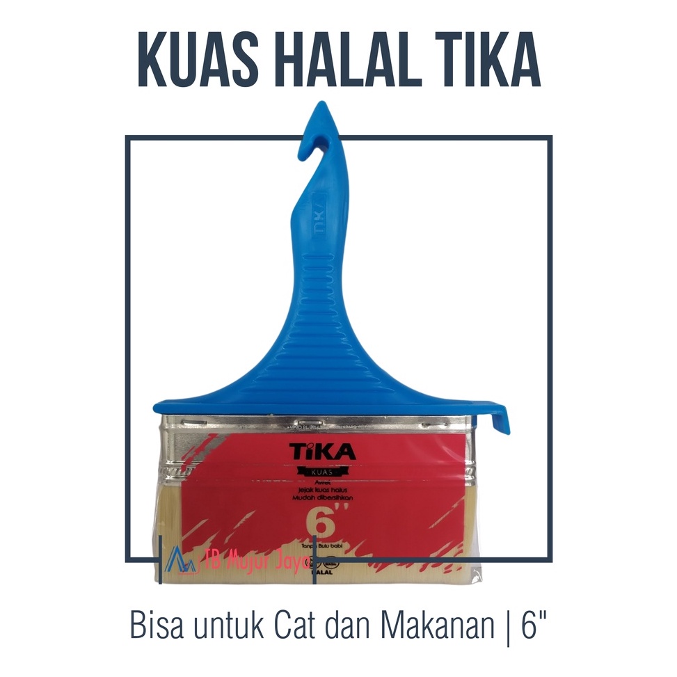 

Kuas Cat Halal Tika 6 inch 152 cm i G2S7