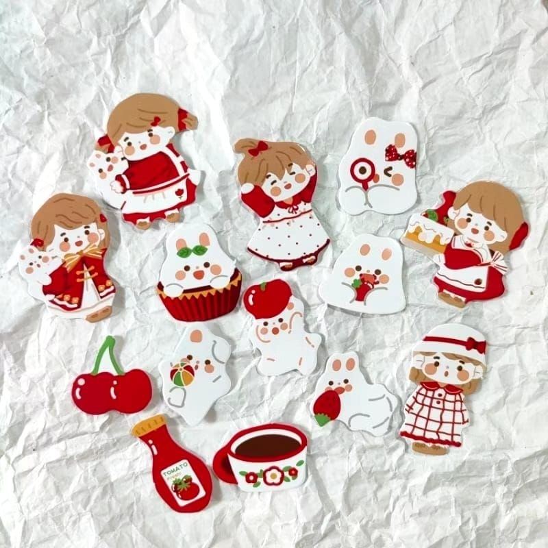 

STIKER CUTE CHERRY GIRL