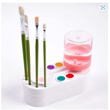 

KODE S67N Gratis Ongkir Pembersih kuas lukis Dispenser pembersih kuas Brush Rinser Dispenser