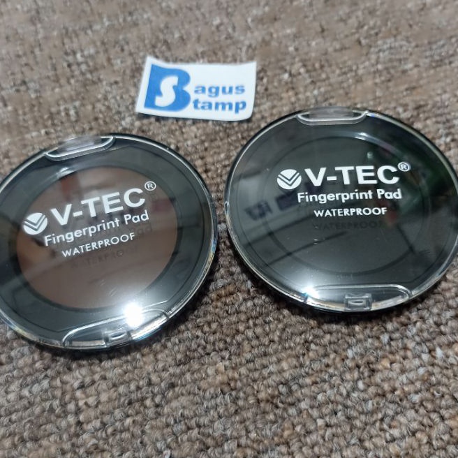

KI3 Thumb Print Pad V TEC Fingerint Pad Wateroof FP 616B Cap Jempol Sidik Jari Notaris Fingerint pad