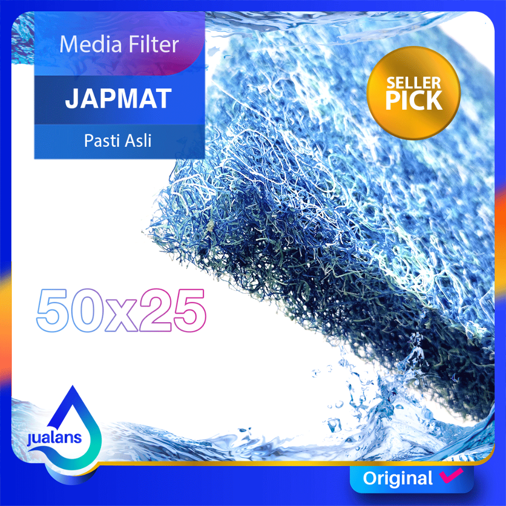 JAPMAT ORIGINAL JAPAN Media Filter Aquarium Kolam Koi
