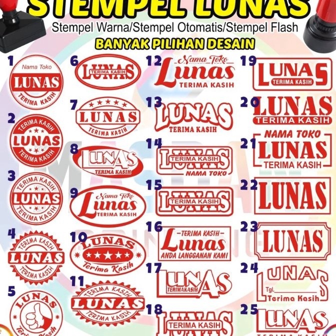 

berkualitas stempel lunas stempel lunas stempel express stempel stempel warna stempel custom