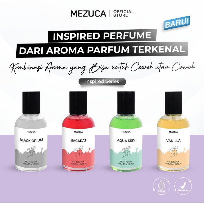 Parfum Mezuca 35ml Eau De Parfume BPOM Halal Perfume Unisex