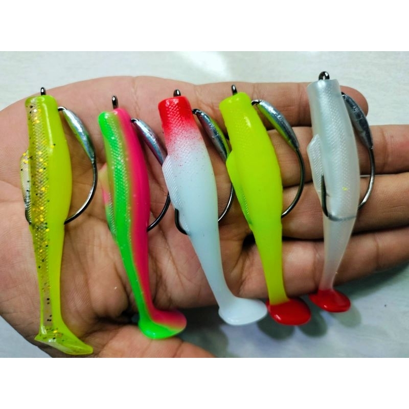 Soft Lure 8 cm Rep Z-man dengan hook