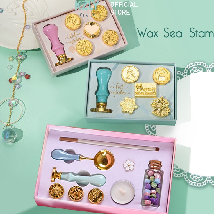 

KF7 KZLY STYLE Retro Seal Wax Beads Set Handle DIY Wax Beads Scrapbook Stempel Sealing Lilin Segel Wax Stempel Undangan Stempel PernikahanRETRO SEAL WAX BEADS SET SET STEMPEL SEGEL LILIN WAX SEAL SET AMPLOP WAX STAMP CANDLE LILIN SEALING WAX S