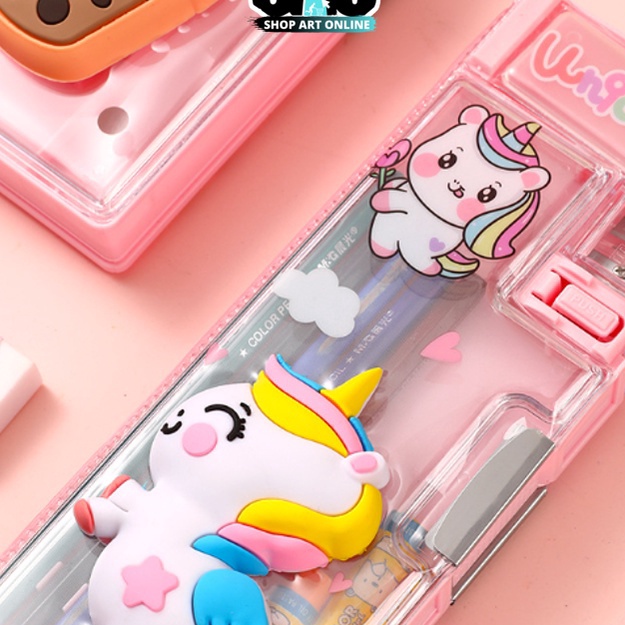 

Terbatas SAO S5945 Pencil Case Tempat Pensil Lengkap Dengan Peruncing Tempat Pensil Karakter Kotak Pensil Anak Pencil Case Magnet