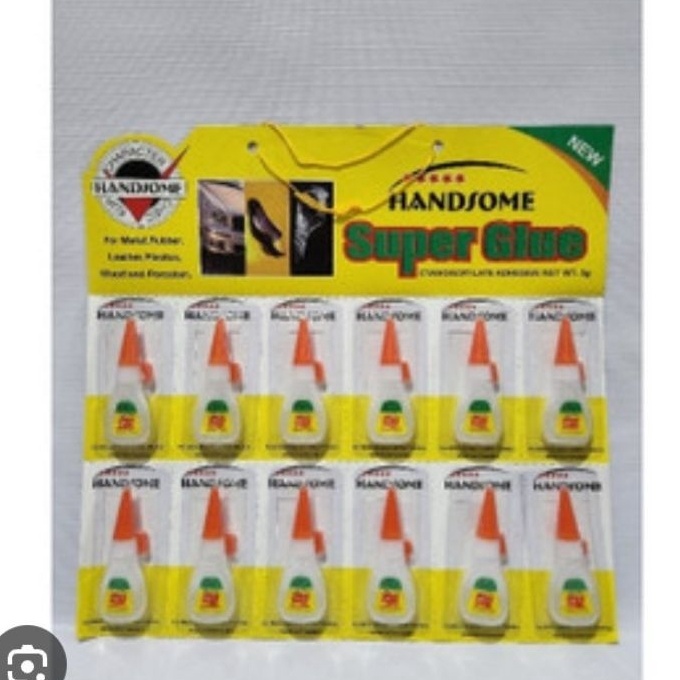 

Eksklusif lem glue botol 12 pcs 1 renceng