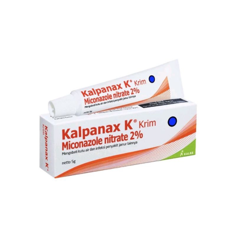 Kalpanax K Krim 5gr / Miconazole nitrate 2% / Kalpanax obat anti jamur
