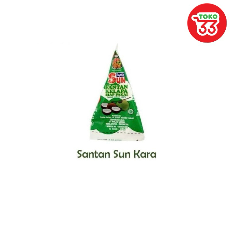 

Sun Kara Santan Kerucut 65ml