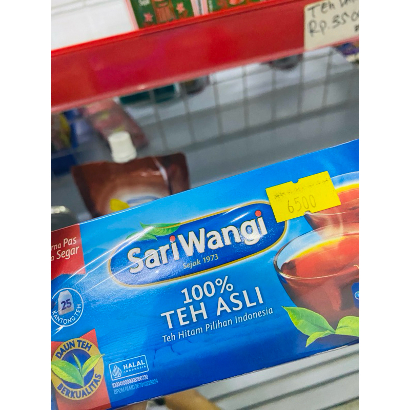 

Teh SariWangi isi 25