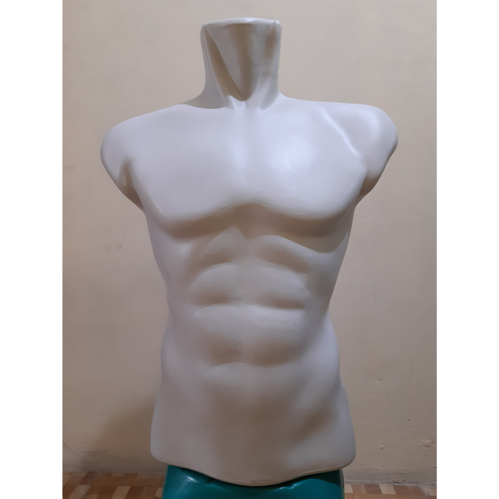 Mannequin Boneka Patung Ukuran 1:1 Pria Dewasa Bahan Plastik Kopong