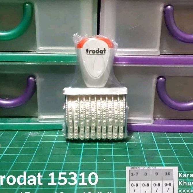 

Murah Stempel Angka Manual 1 Dit 3mm 4mm 5mm Trodat 1531 1541 1551