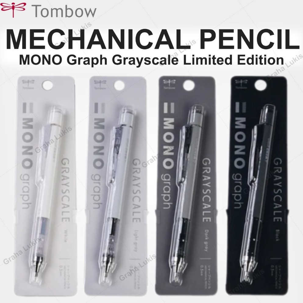 

ART R2X5 Tombow Mono Graph GRAYSCALE Mechanical Pencil 5mm