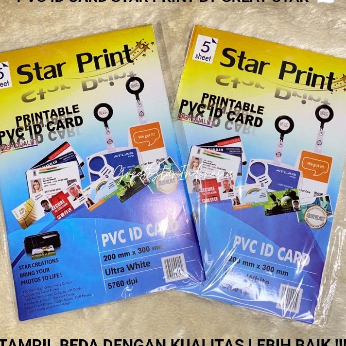 

KP8 PVC ID Card Isi 5 Sheet