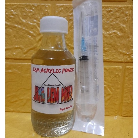 

Hemat Lem akrilikAcrylic 15 MLsuntikan