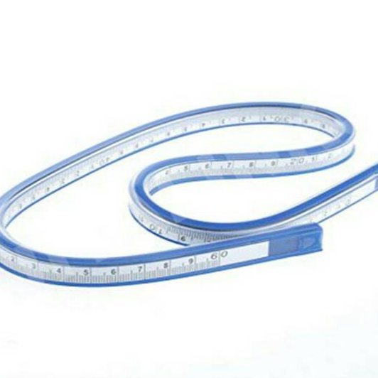

KP8 Flexible Curve Ruler CT 6 Penggaris Jahit Pola Lengkung Flexible Penggaris Jahit Lentur