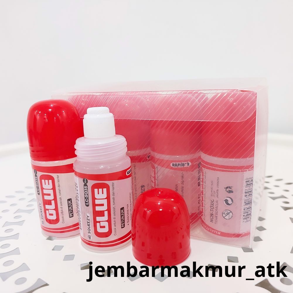 

Lem Kertas Cair Squeezy 35ml - LC-SQ35