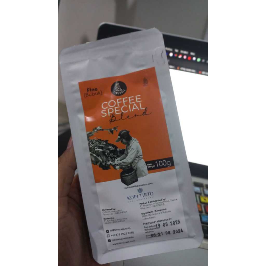 

Timurasa Kopi Bubuk dan Biji Special Blend 100gr