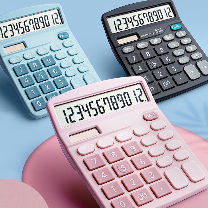 

KP8 KALKULATOR 12 DIT DUAL POWER BISA PAKAI CAHAYA MATA ATK