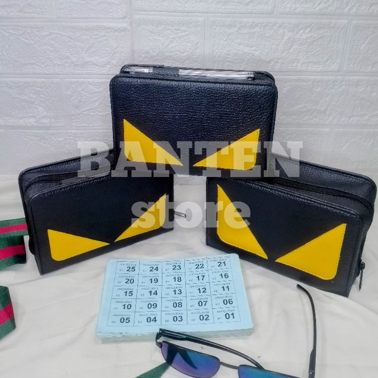 DOMPET AGENDA PROMISE KOSIPA HARIAN MOTIF KULIT JERUK