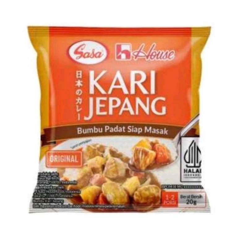 

Terjangkau Sasa House Kari Jepang Spicy Original 2gr