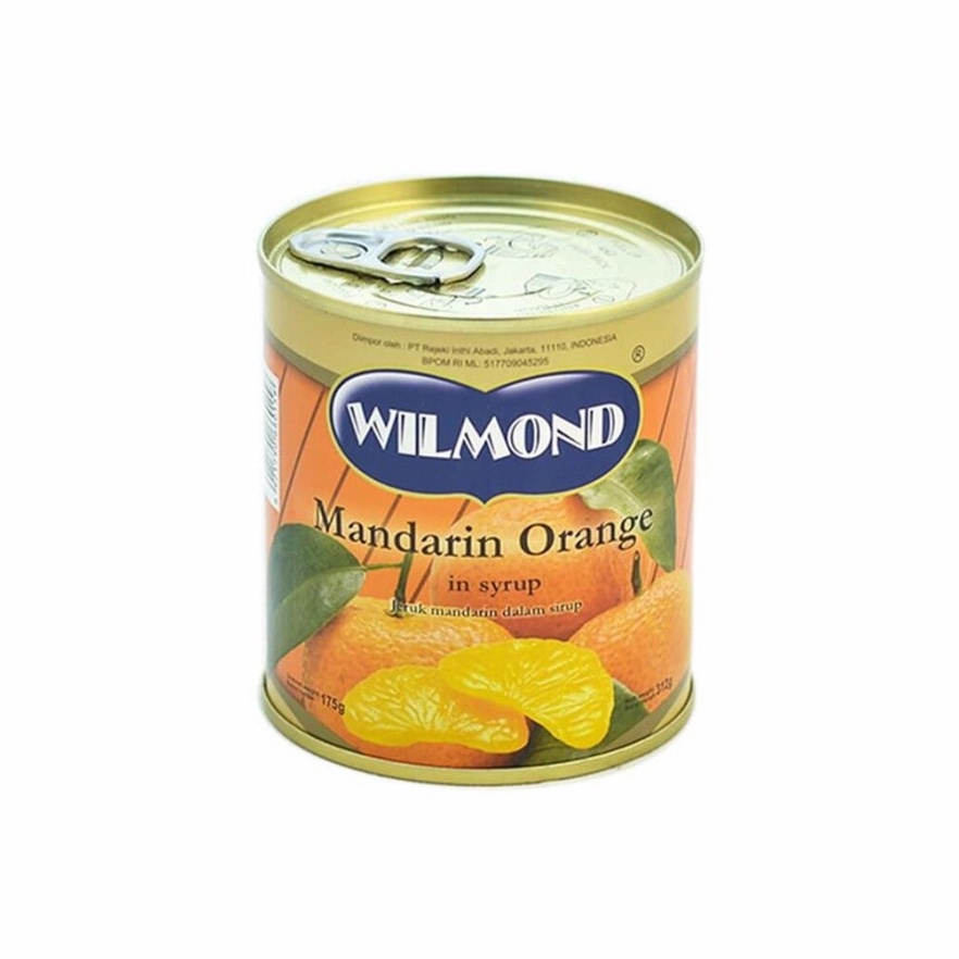 

Suplier1st jeruk mandarin kaleng wilmond 312gmandarin orange in syrup 312g