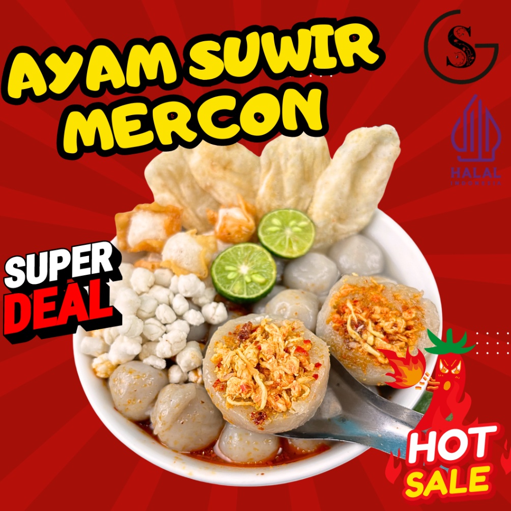

Kejar Promo 1 PCS BASO ACI AYAM SUWIR PEDAS FOOD KALDU PEDAS EKONOMIS