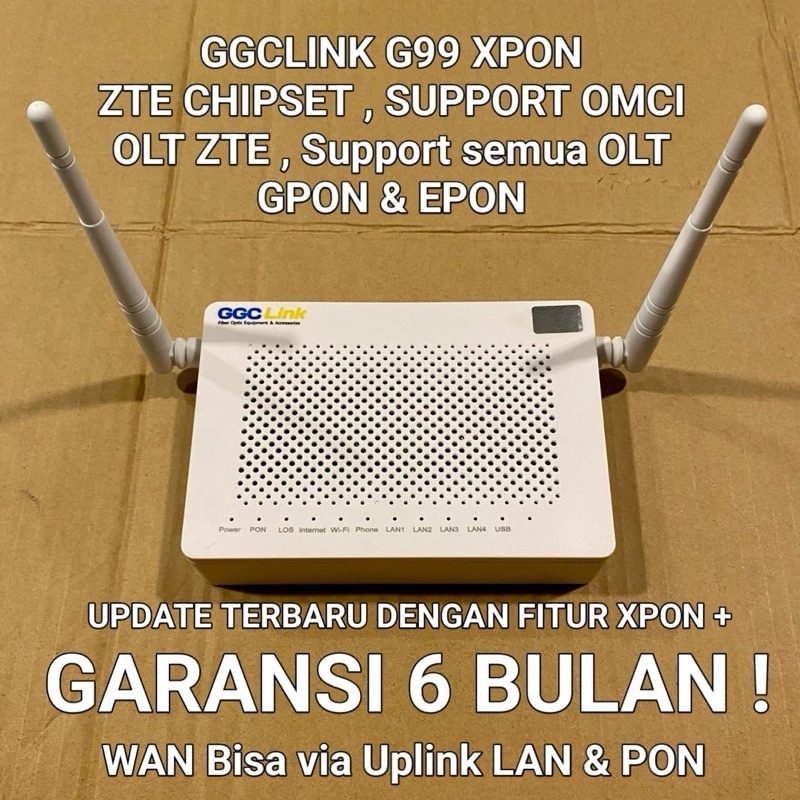 ONT XPON GGC G99 XPON New Baru EPON GPON ONU Bukan ZTE F663NV3A