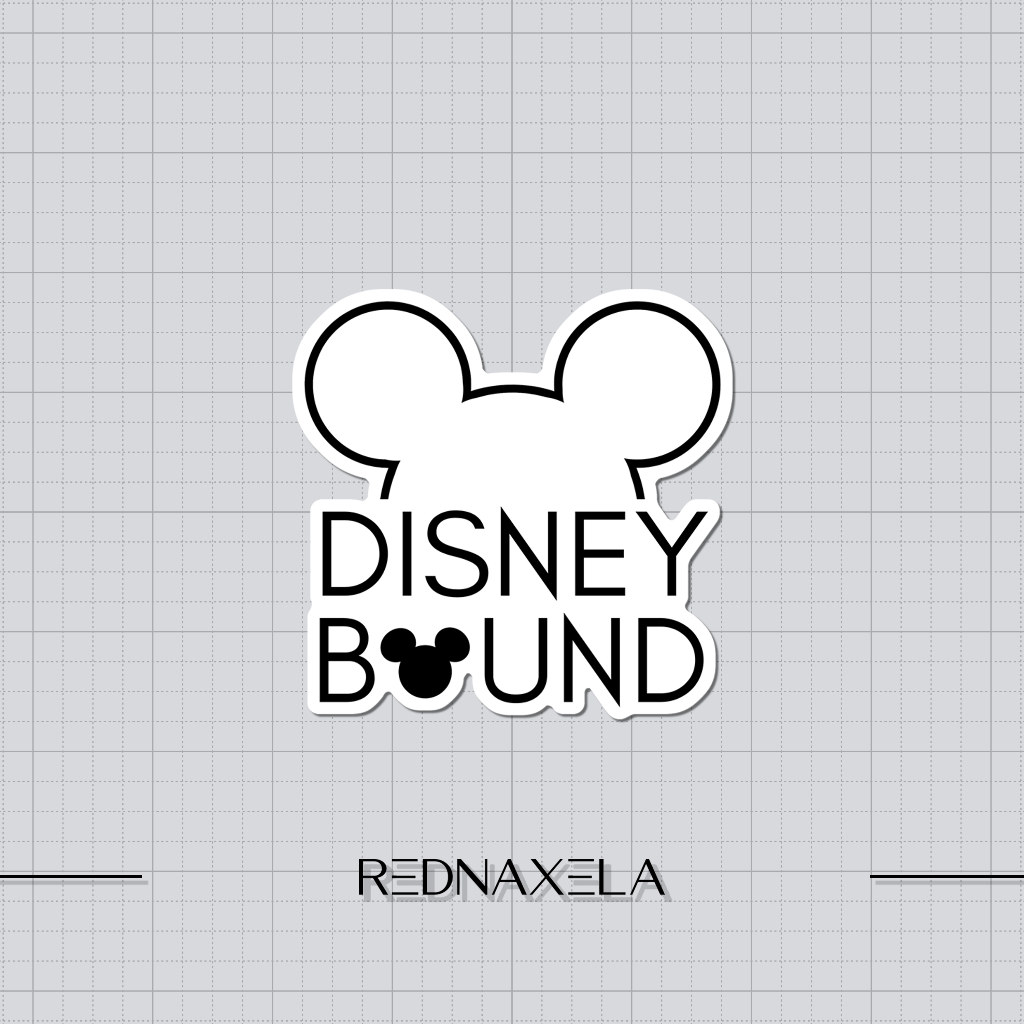 

Stiker Vinyl Stiker Koper Disney Bound #1 Travel Suitcase Sticker