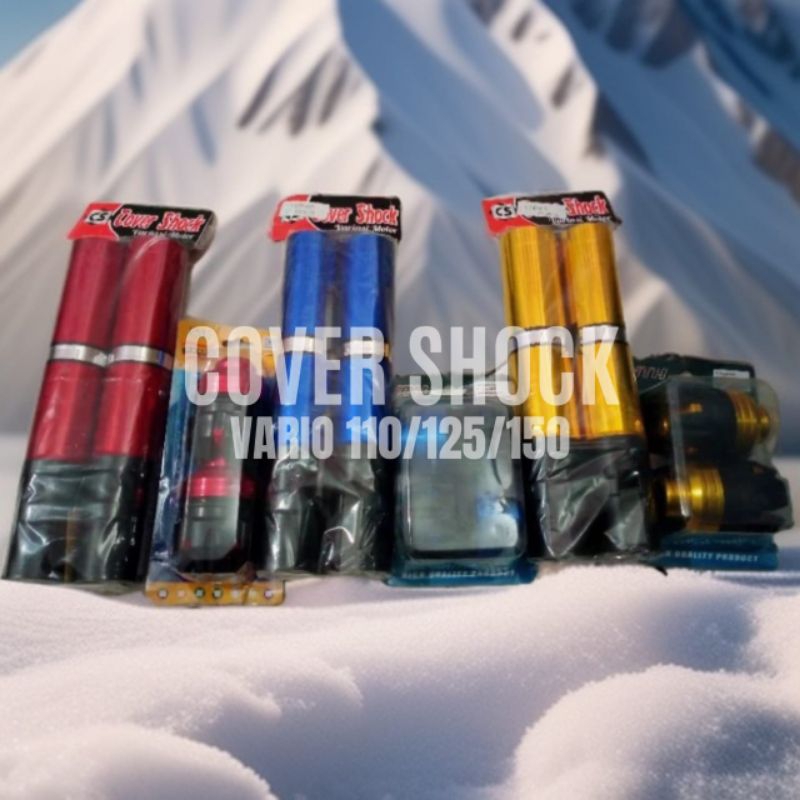 cover shock/sarung shockbreaker depan plus jalu as roda motor VARIO 110,125,150 CC