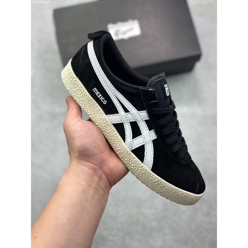 Promo Onitsuka Delegation Black White /Leather
