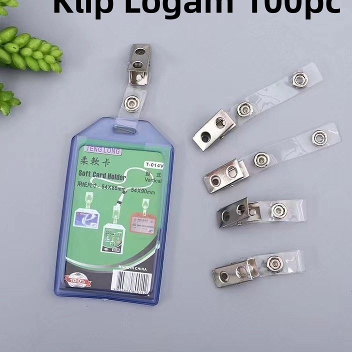 

Terkini Klip Id Logam 1PCS Jepit Id Card Jepit Buaya Jepitan Besi Tali Id Card Jepit Besi Buaya Name Card Kartu Nama Panitia