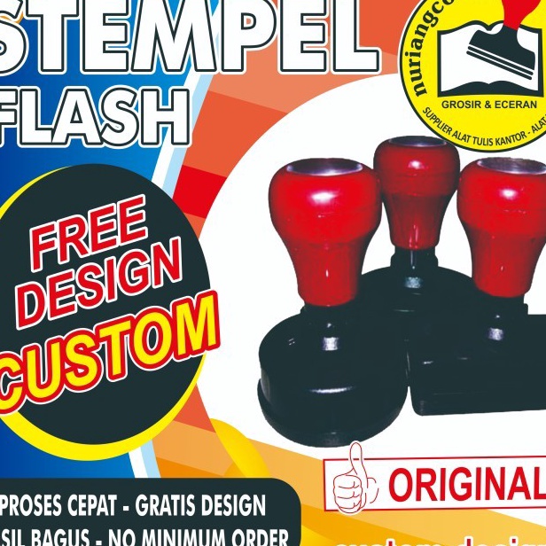 

Terlaris stempel otomatisflash tanpa bantalan dan