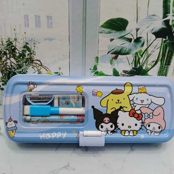 

KF7 KOTAK PENSIL KALENG ada ISIPENCIL CASE RANTANG