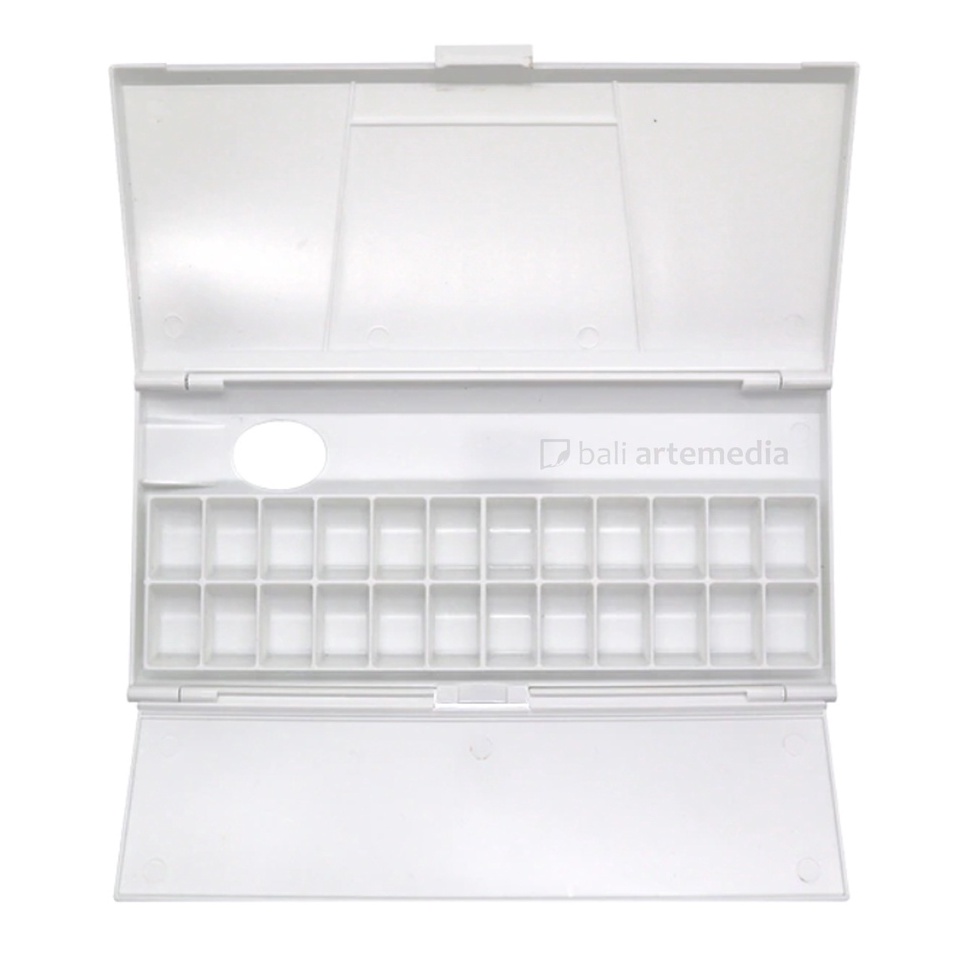 

KODE X87E Waterlour Foldable Paining Palette Box 24 Grid