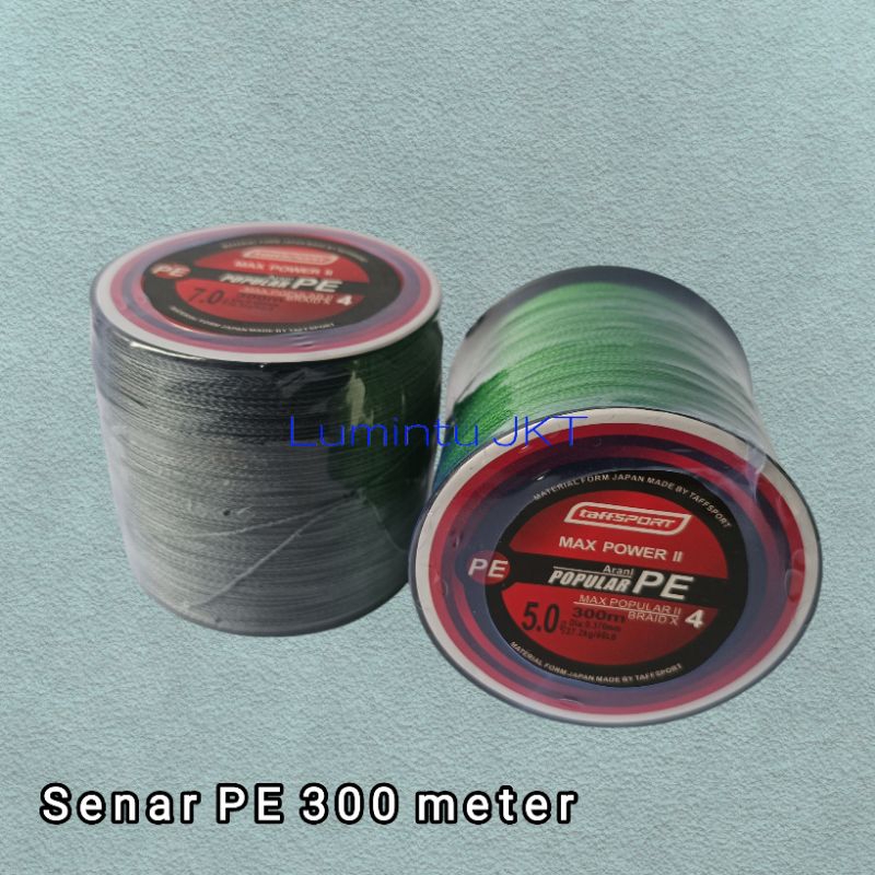 COD Senar Benang Tali Pancing PE Braided 300 meter - BLTP